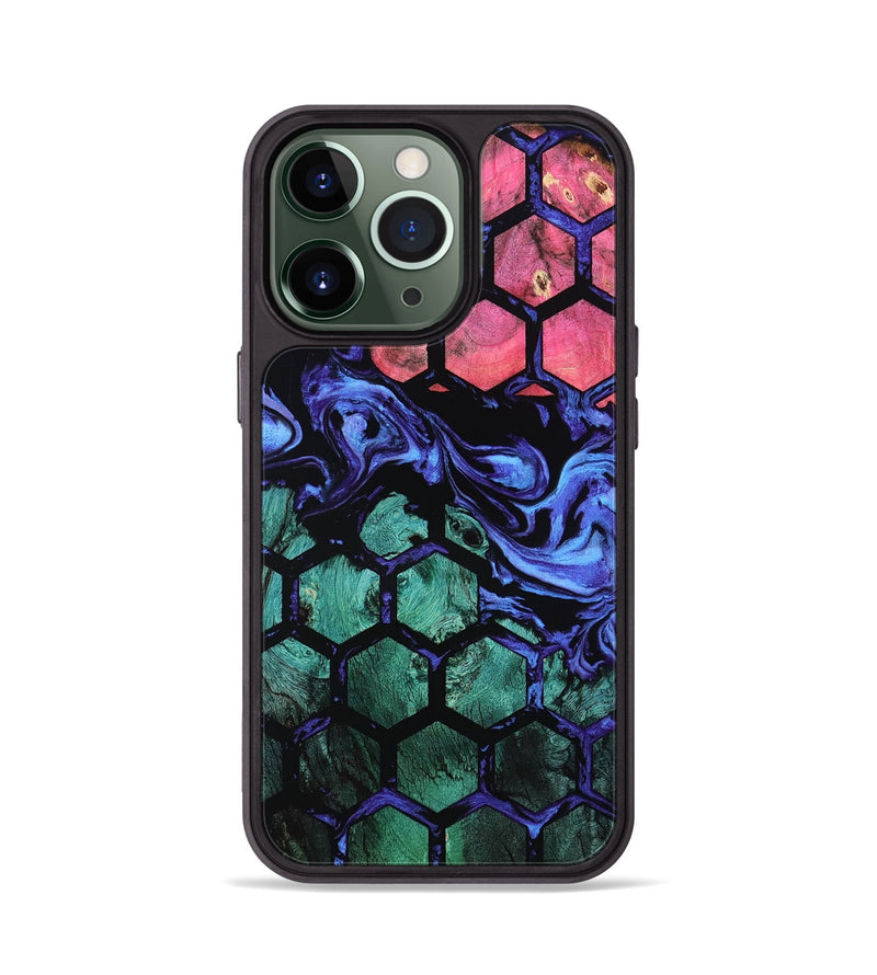iPhone 13 Pro Wood Phone Case - Rikki (Pattern, 801342)