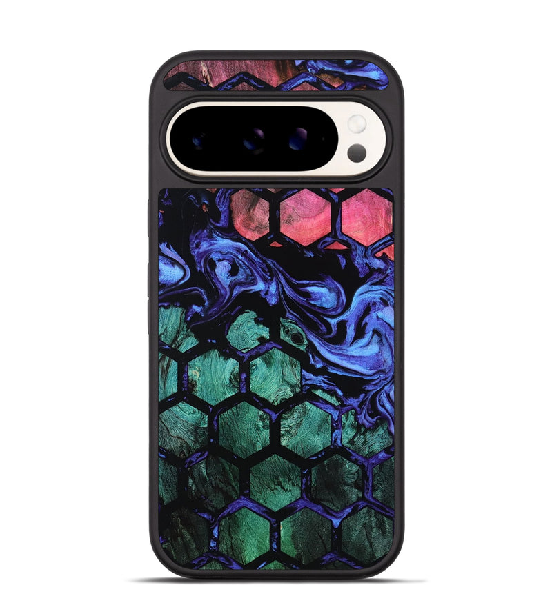 Pixel 9 Pro Wood Phone Case - Rikki (Pattern, 801342)