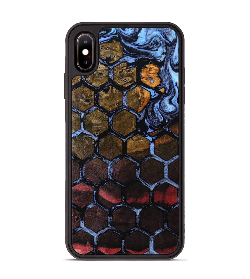 iPhone Xs Max Wood Phone Case - Osman (Pattern, 801343)