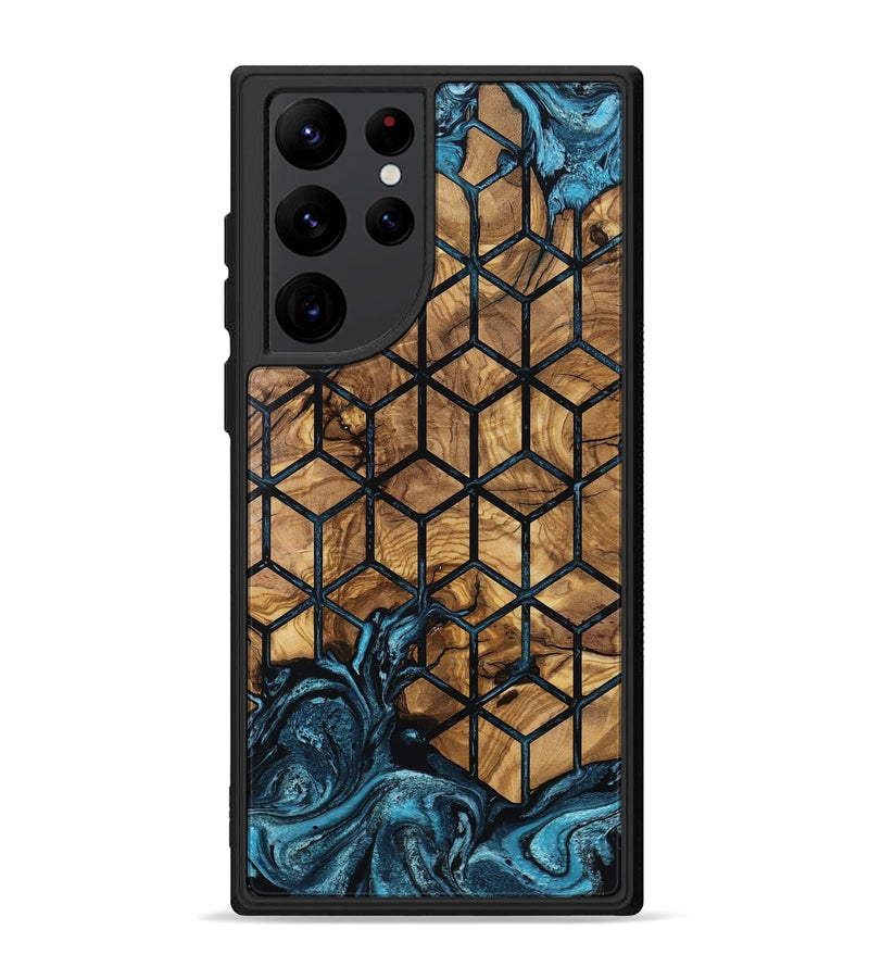 Galaxy S22 Ultra Wood Phone Case - Luvenia (Pattern, 801344)