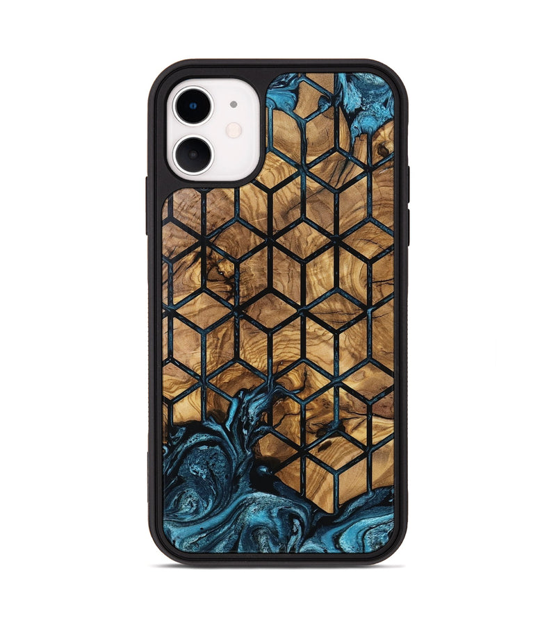 iPhone 11 Wood Phone Case - Luvenia (Pattern, 801344)