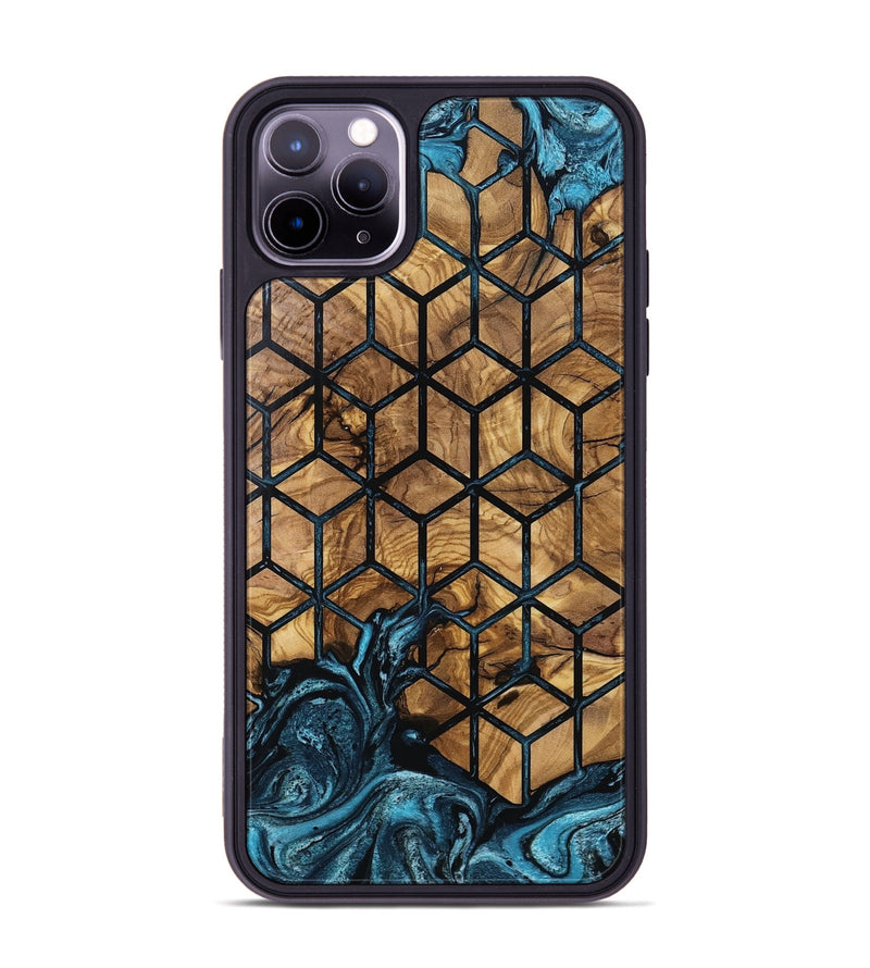 iPhone 11 Pro Max Wood Phone Case - Luvenia (Pattern, 801344)