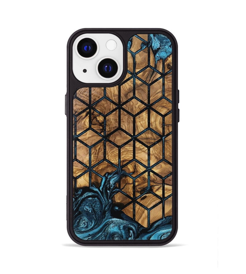 iPhone 13 Wood Phone Case - Luvenia (Pattern, 801344)