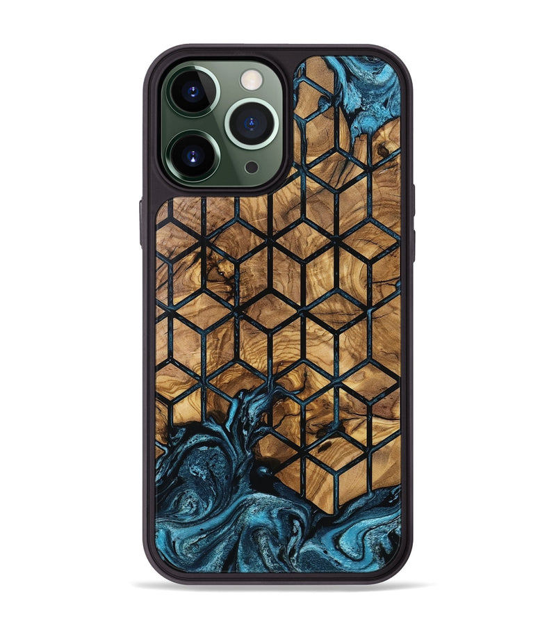 iPhone 13 Pro Max Wood Phone Case - Luvenia (Pattern, 801344)