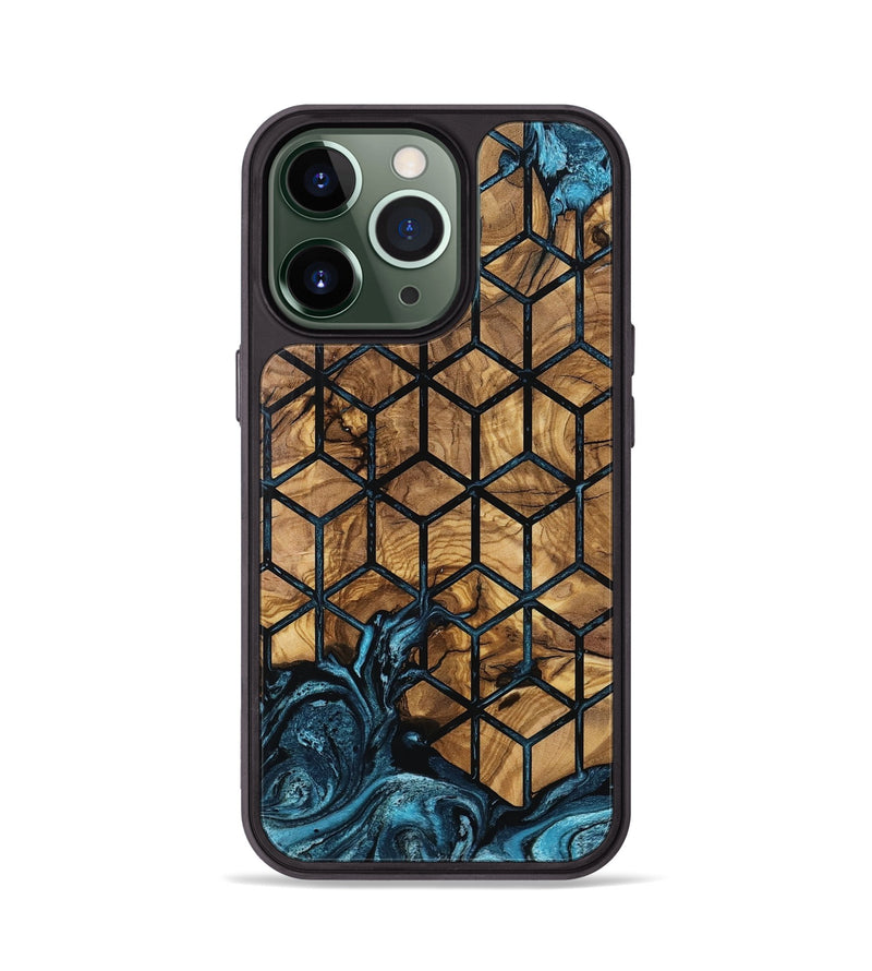 iPhone 13 Pro Wood Phone Case - Luvenia (Pattern, 801344)