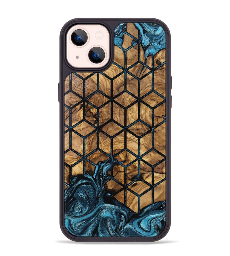 iPhone 14 Plus Wood Phone Case - Luvenia (Pattern, 801344)