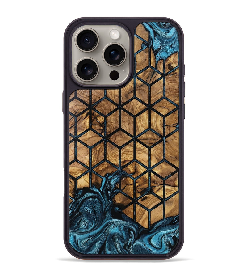 iPhone 16 Pro Max Wood Phone Case - Luvenia (Pattern, 801344)