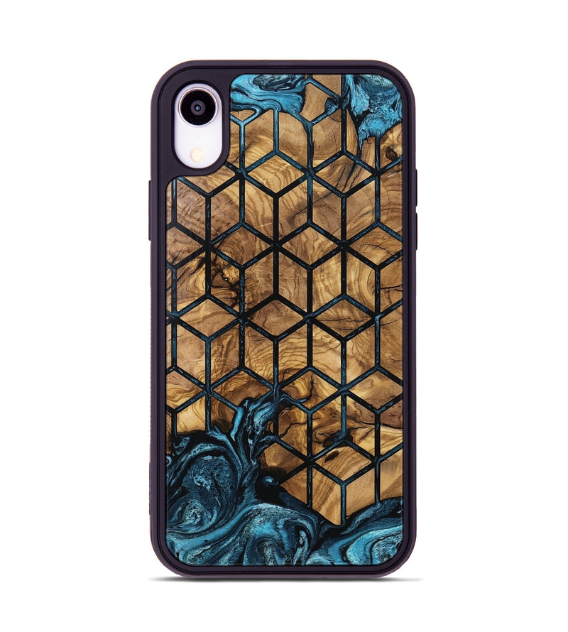 iPhone Xr Wood Phone Case - Luvenia (Pattern, 801344)
