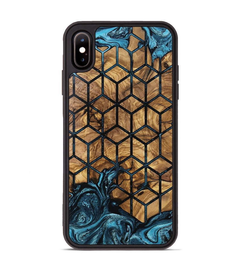 iPhone Xs Max Wood Phone Case - Luvenia (Pattern, 801344)