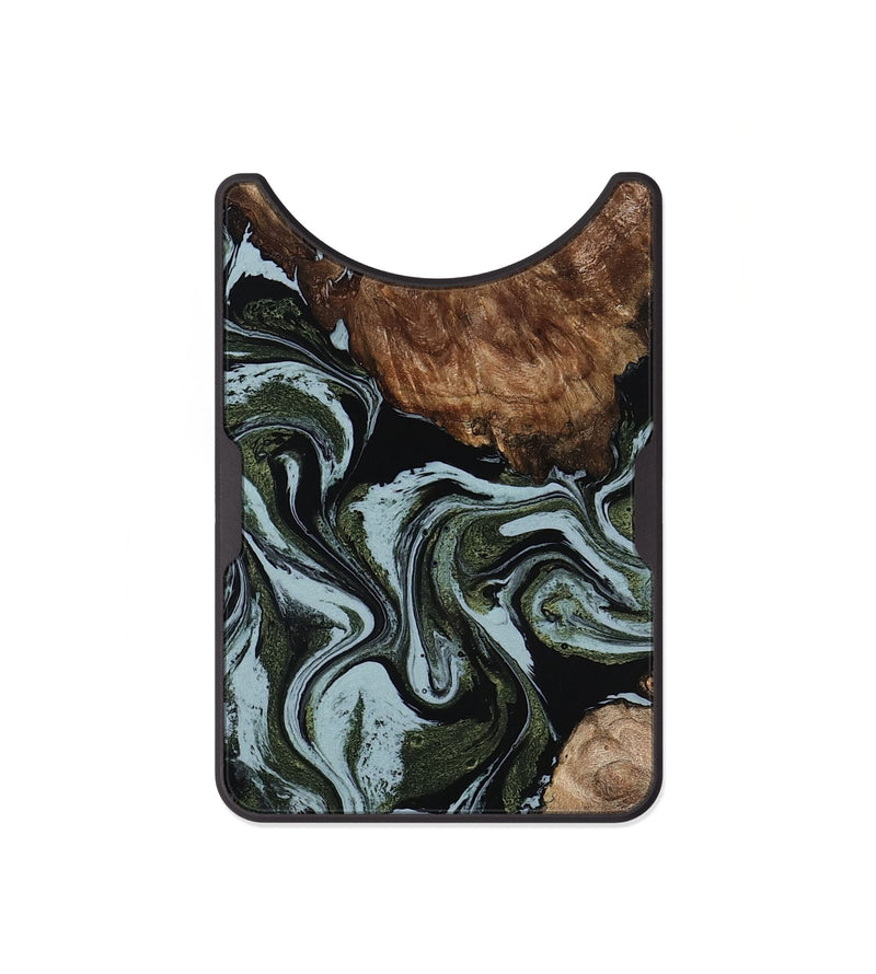 Alloy Wood Wallet - Jed (Green, 801345)