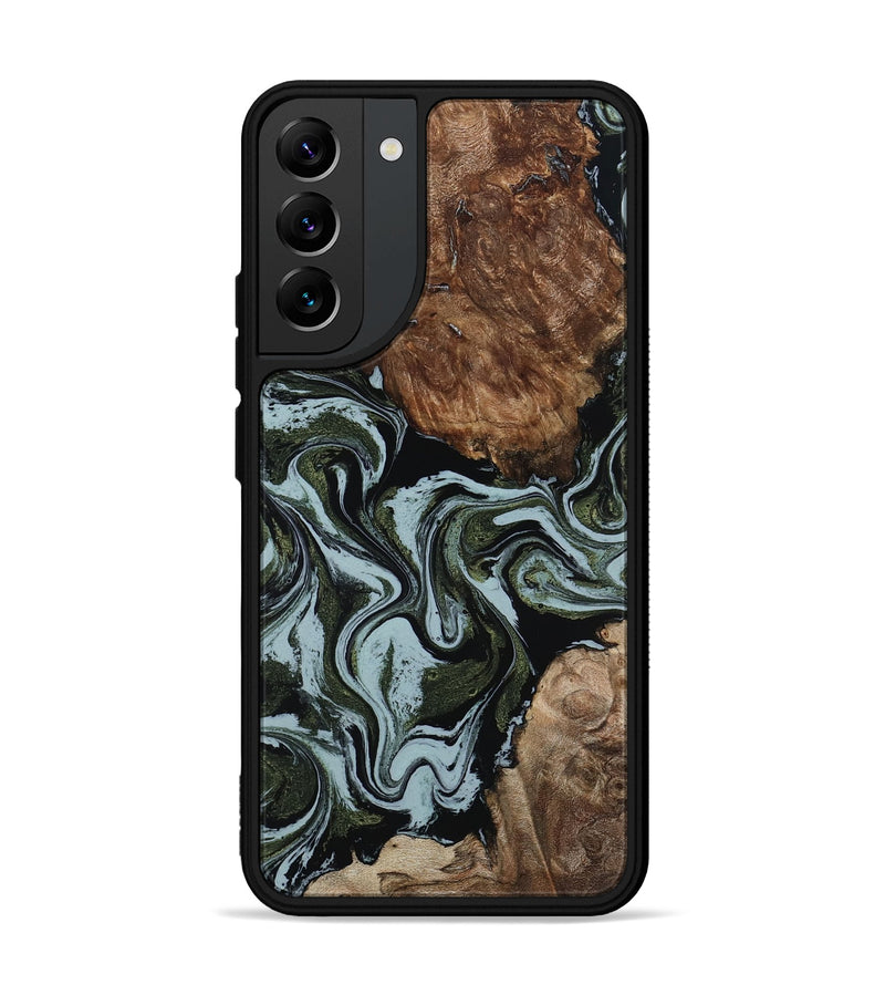 Galaxy S22 Plus Wood Phone Case - Jed (Green, 801345)