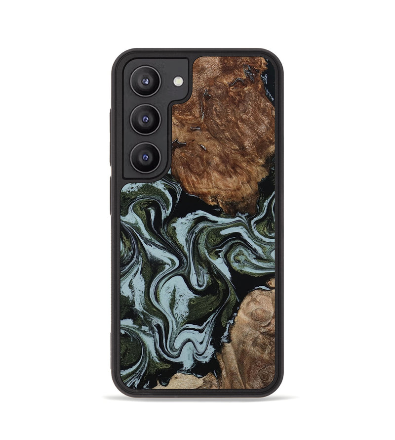 Galaxy S23 Wood Phone Case - Jed (Green, 801345)