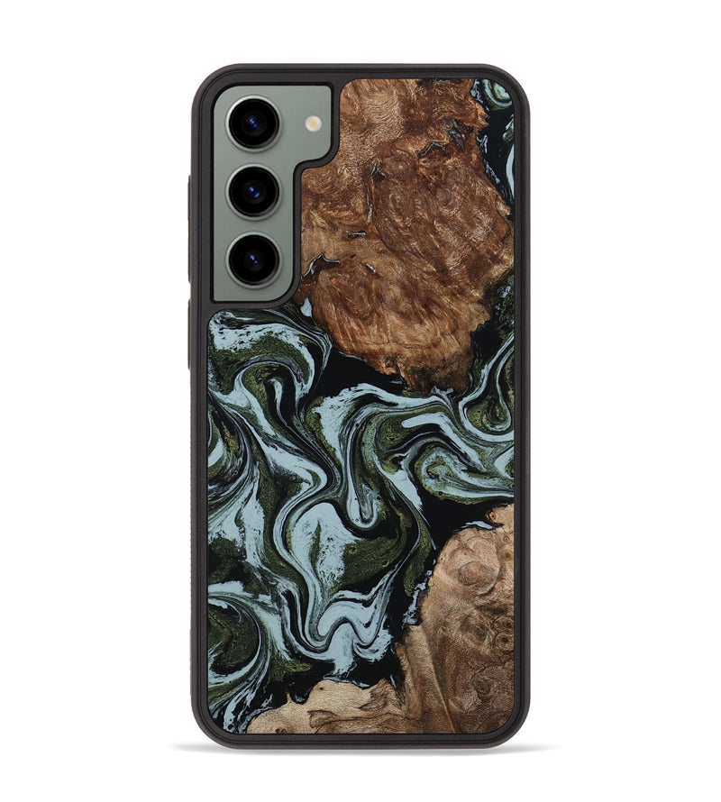 Galaxy S23 Plus Wood Phone Case - Jed (Green, 801345)