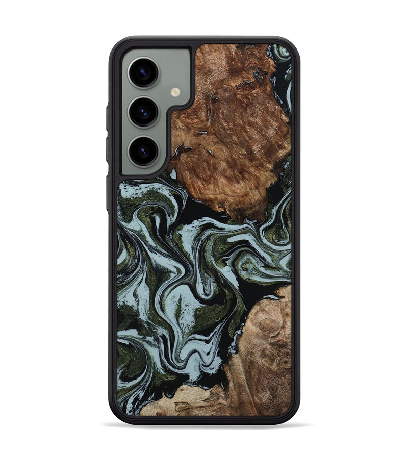Galaxy S24 Plus Wood Phone Case - Jed (Green, 801345)