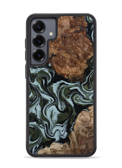 Galaxy S25 Plus Wood Phone Case - Jed (Green, 801345)