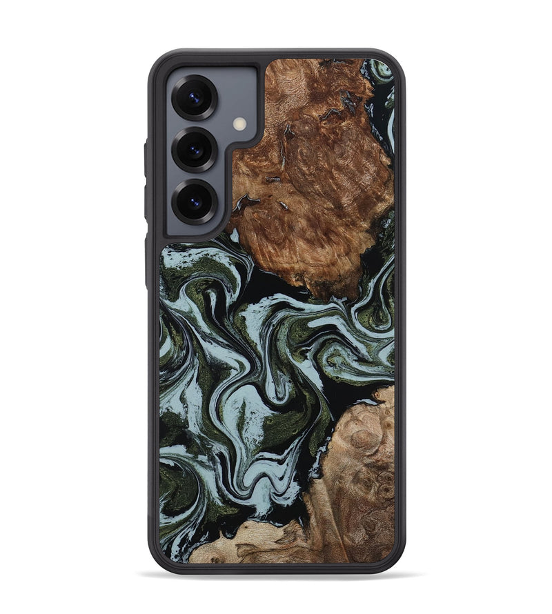Galaxy S25 Plus Wood Phone Case - Jed (Green, 801345)