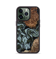 iPhone 13 Pro Wood Phone Case - Jed (Green, 801345)