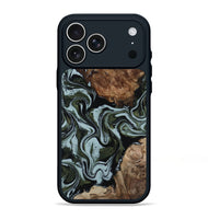iPhone 17 Pro Max Wood Phone Case - Jed (Green, 801345)