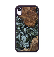 iPhone Xr Wood Phone Case - Jed (Green, 801345)