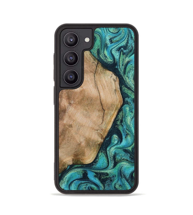 Galaxy S23 Wood Phone Case - Tea (Green, 801346)