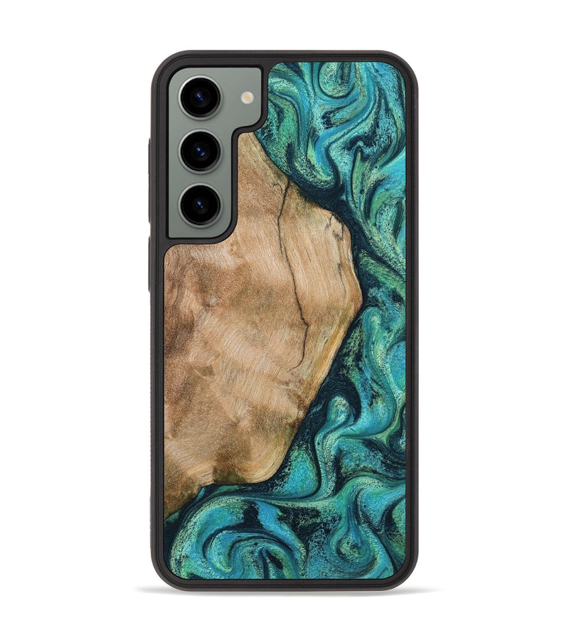 Galaxy S23 Plus Wood Phone Case - Tea (Green, 801346)