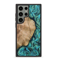 Galaxy S23 Ultra Wood Phone Case - Tea (Green, 801346)