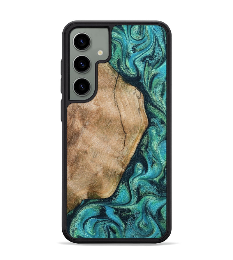 Galaxy S24 Plus Wood Phone Case - Tea (Green, 801346)