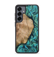 Galaxy S25 Plus Wood Phone Case - Tea (Green, 801346)