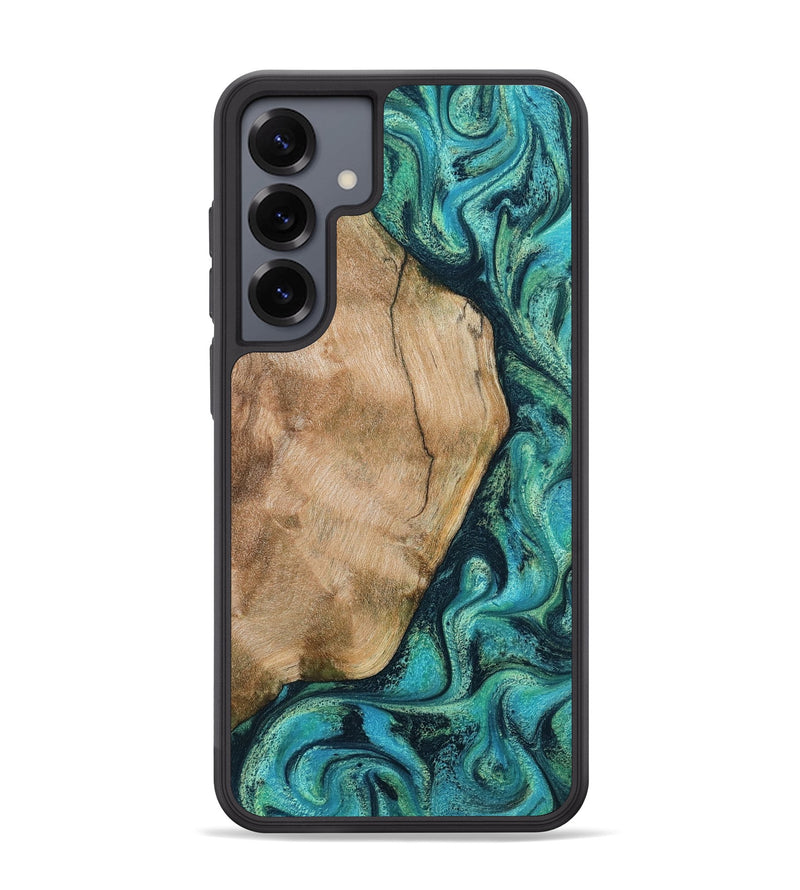 Galaxy S25 Plus Wood Phone Case - Tea (Green, 801346)