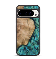 Pixel 9 Pro Wood Phone Case - Tea (Green, 801346)