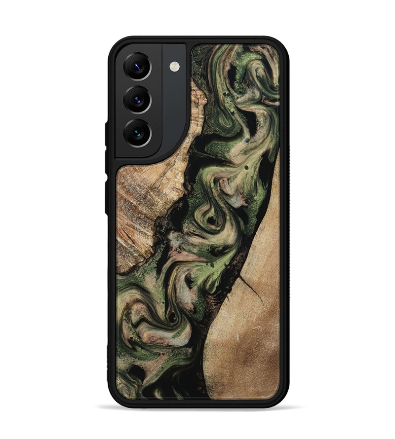 Galaxy S22 Plus Wood Phone Case - Uriah (Green, 801348)