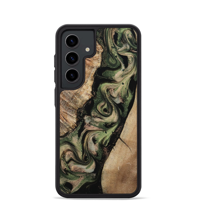 Galaxy S24 Wood Phone Case - Uriah (Green, 801348)