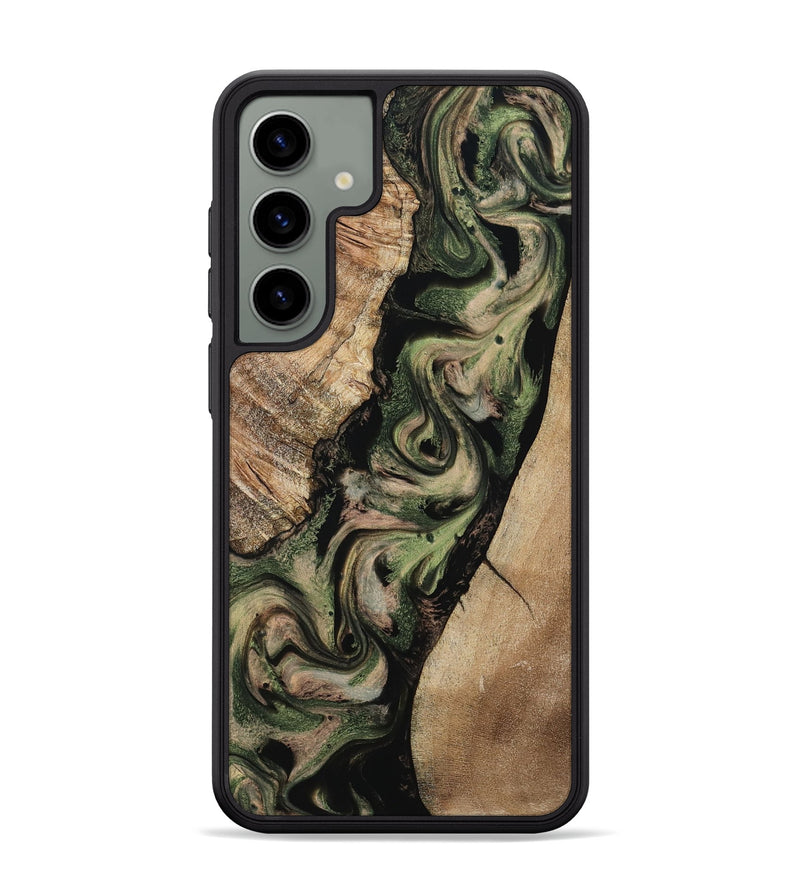 Galaxy S24 Plus Wood Phone Case - Uriah (Green, 801348)