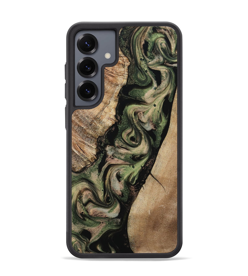 Galaxy S25 Plus Wood Phone Case - Uriah (Green, 801348)