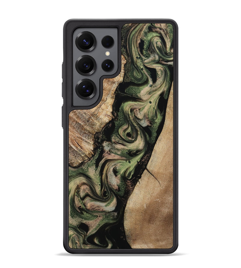 Galaxy S25 Ultra Wood Phone Case - Uriah (Green, 801348)