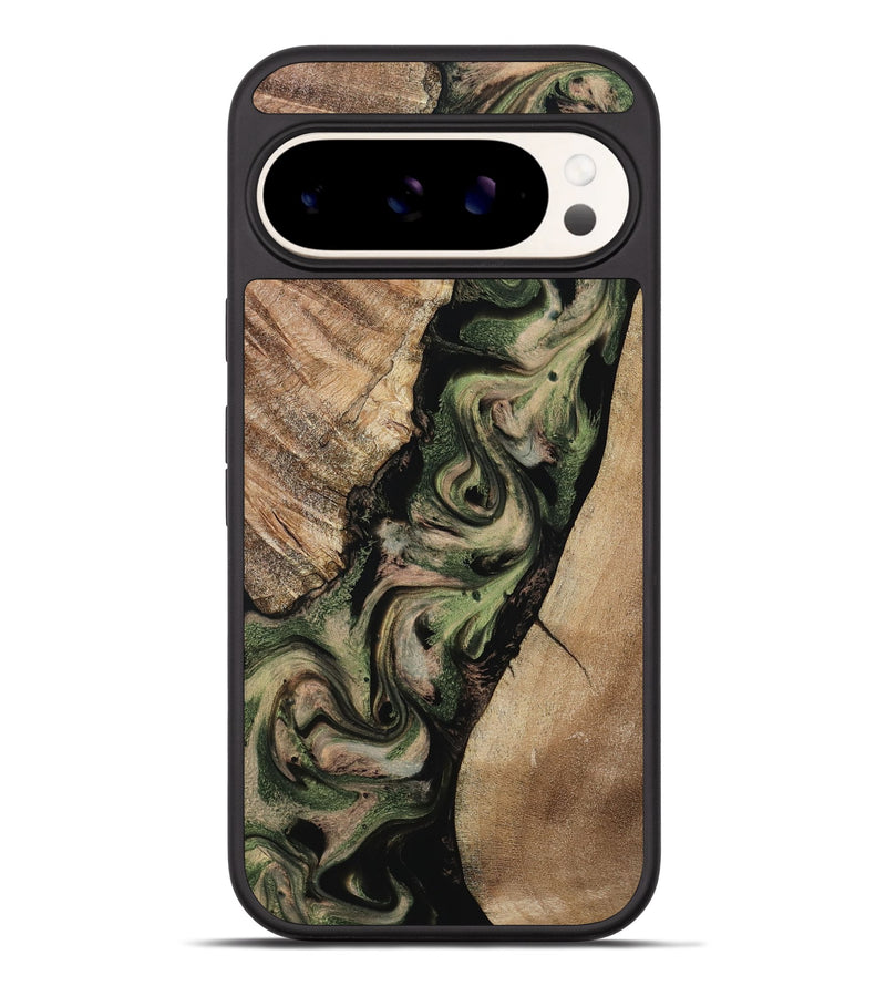 Pixel 9 Pro XL Wood Phone Case - Uriah (Green, 801348)