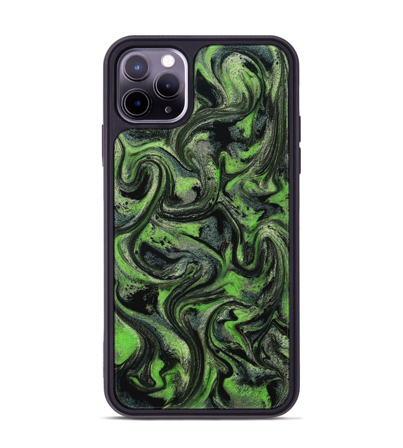 iPhone 11 Pro Max ResinArt Phone Case - Ryland (Green, 801349)