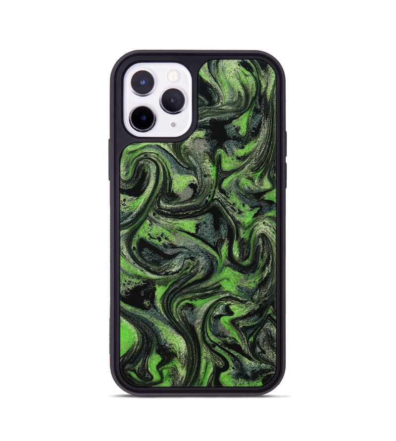 iPhone 11 Pro ResinArt Phone Case - Ryland (Green, 801349)