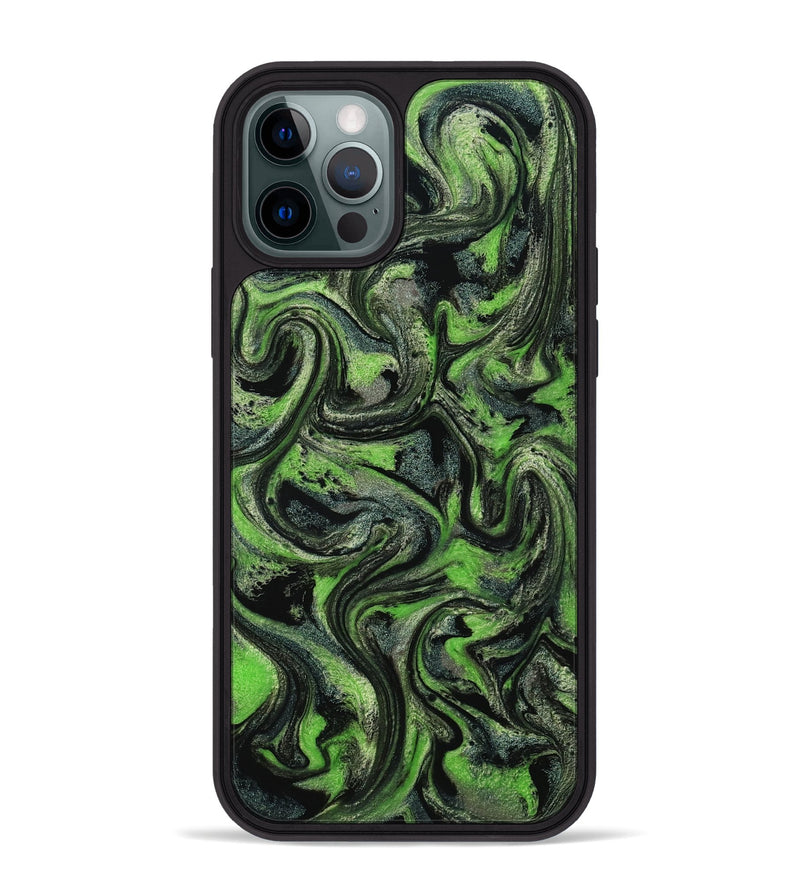 iPhone 12 Pro Max ResinArt Phone Case - Ryland (Green, 801349)