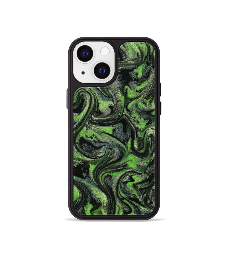 iPhone 13 mini ResinArt Phone Case - Ryland (Green, 801349)