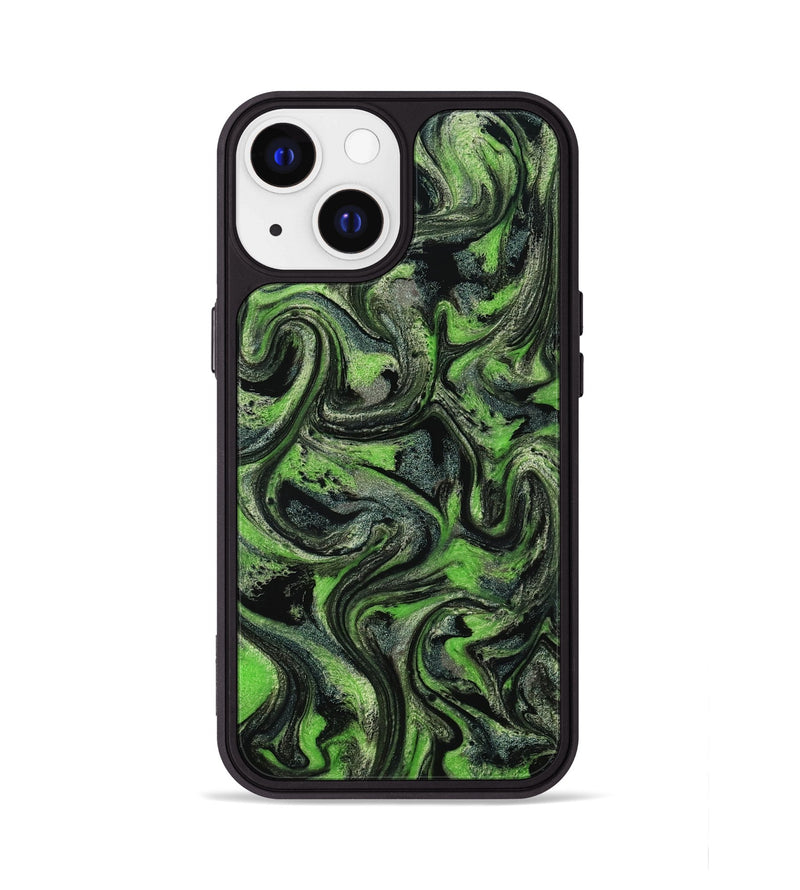 iPhone 13 ResinArt Phone Case - Ryland (Green, 801349)