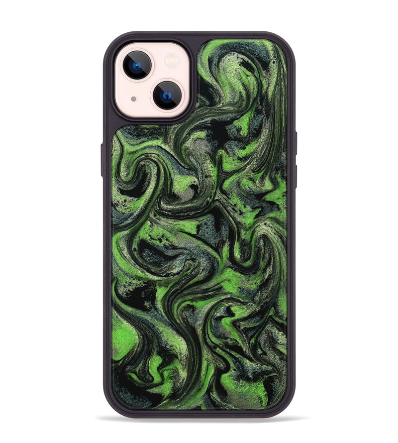 iPhone 14 Plus ResinArt Phone Case - Ryland (Green, 801349)