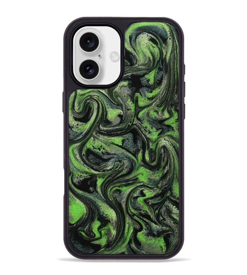 iPhone 16 Plus ResinArt Phone Case - Ryland (Green, 801349)