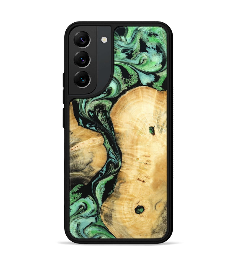 Galaxy S22 Plus Wood Phone Case - Keith (Green, 801350)