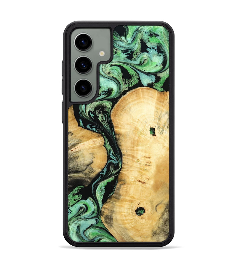 Galaxy S24 Plus Wood Phone Case - Keith (Green, 801350)