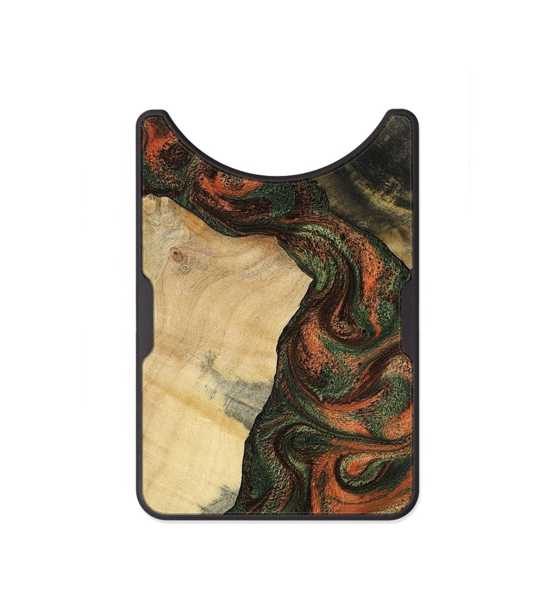 Alloy Wood Wallet - Matilda (Green, 801351)