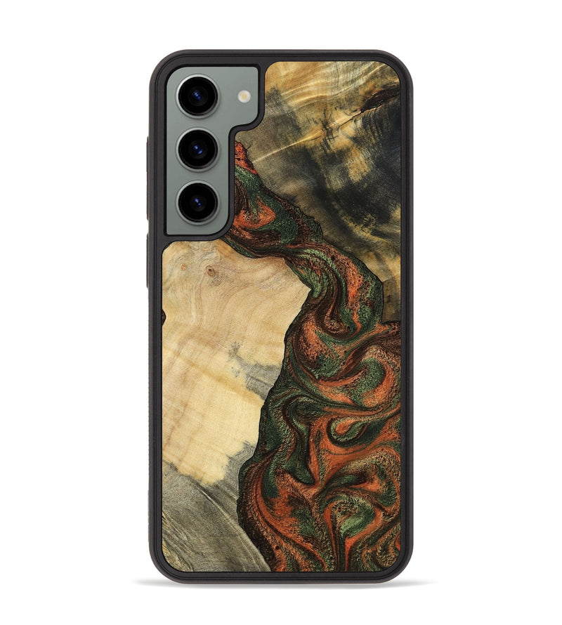 Galaxy S23 Plus Wood Phone Case - Matilda (Green, 801351)