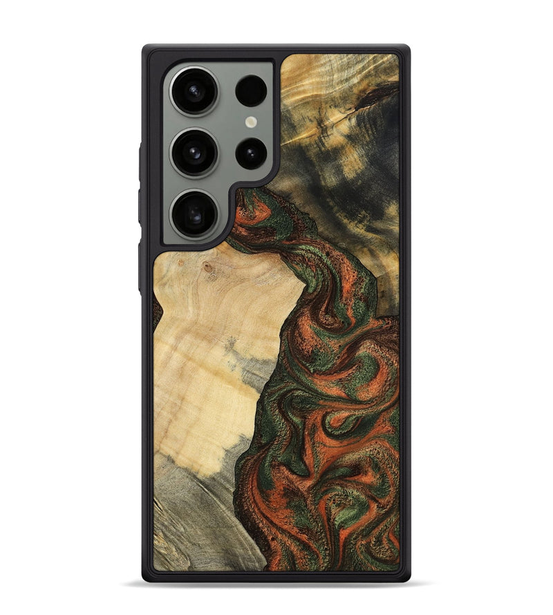 Galaxy S24 Ultra Wood Phone Case - Matilda (Green, 801351)