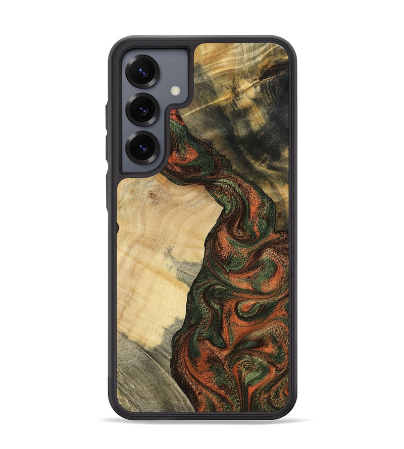 Galaxy S25 Plus Wood Phone Case - Matilda (Green, 801351)