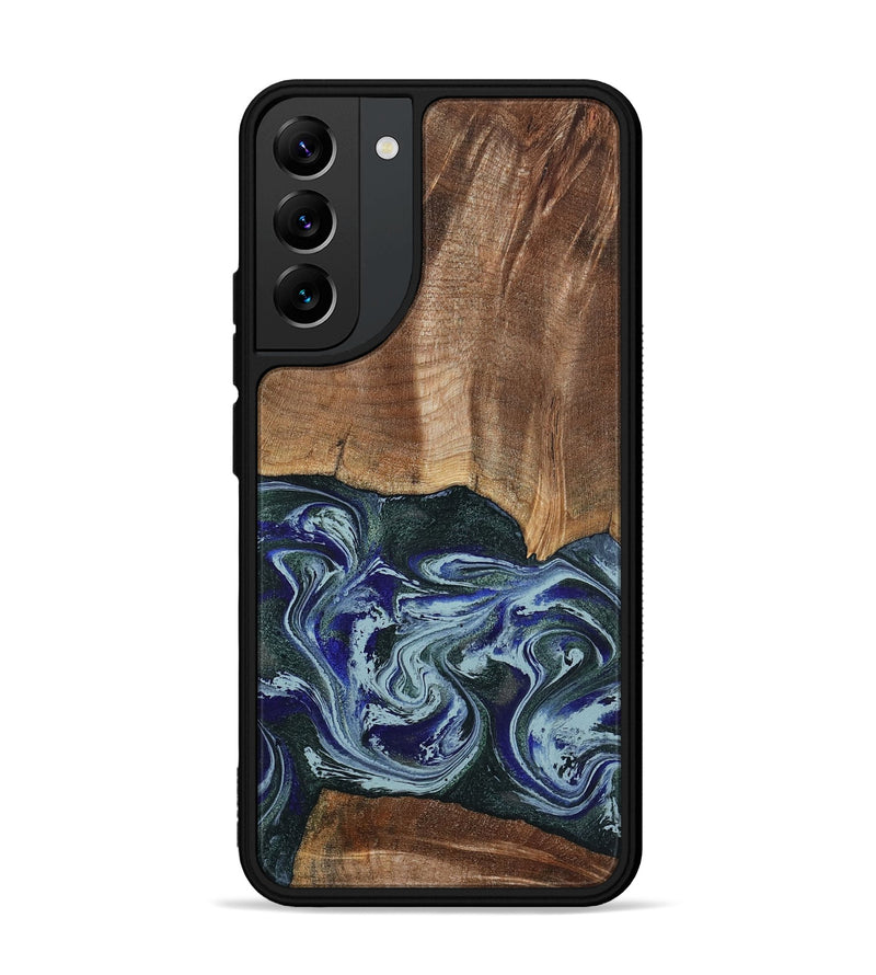 Galaxy S22 Plus Wood Phone Case - Koen (Green, 801352)